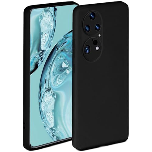 Coque Huawei P50 Pro antichoc en silicone souple à bords surélevés