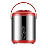 Aprilhp Dispensador de Agua Caliente y Fria, 8L/10L, Hervidor de Bebidas Termos con Dispensador de Té y Café, Teteras de Té Caliente, Perfecto para Eventos Grandes y Catering