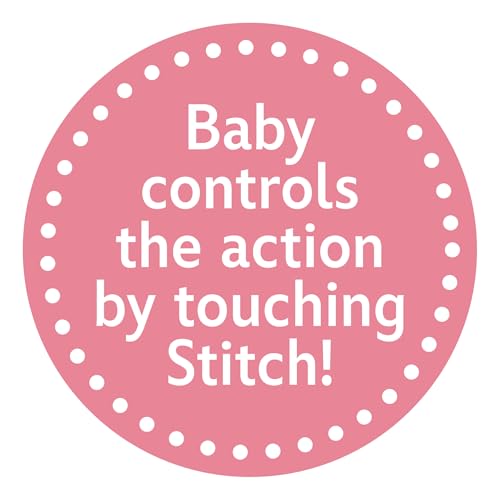 Image of Disney Baby Musical Crawling Pal Stitch Plush Toy