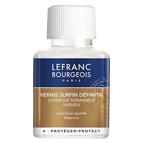 Lefranc Bourgeois Additif - Gouache Vernis Surfin Définitif Flacon 75ml