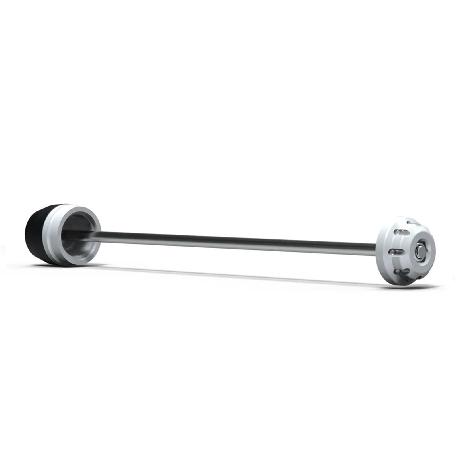 Osłona wahacza motocyklowego Motocykl Przedni Tylny Widelec Osi Crash Slider Pasuje Do SUZUKI SV 650 SV650X 2016-2025 Akcesoria Antykolizyjnego Slidera Osłona Wahacza(Rear Wheel Silver)