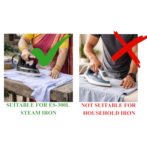 Image of Teflon Steam Iron Cover Perfect Fit for 300L Industrial Steam Textile Irons | Seamless Press Cover | Durable Iron Shoe Protector | Heat-Proof Ironing Accessory |Teflon Iron Plate Cover