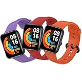 senmore compatibile con xiaomi redmi watch 2 lite/xiaomi poco watch cintura,cinturino in silicone fitness camouflage cinturino di ricambio impermeabile per xiaomi poco watch/redmi watch 2 lite