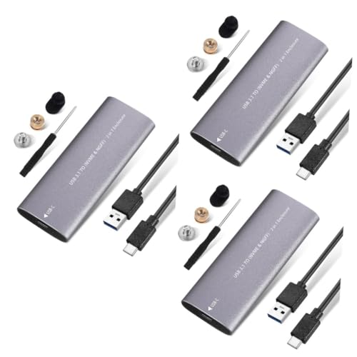 Ssd type-c boîtier ngff nvme externe portable avec câble de transfert - 5