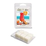 Country Jar Sex ON The Beach Wax Melts (6-Cube Pk.) Scented Soy Fragrance Tart