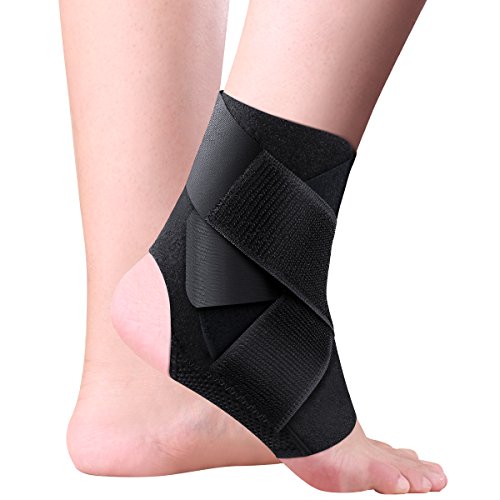 Cudon Support de Cheville réglable, Sangle de Pied pour Le Stabilisateur néoprène