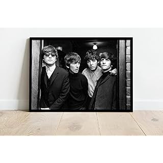 Affiche des Beatles Rubber Soul | Les Beatles | Impression encadrée ou non encadrée | A3 (42.0×29.7cm), Cadre en bois… - Les Beatles, Paul McCartney, John Lennon, RIngo Starr, George Harrison Affiche des Beatles Rubber Soul | Les Beatles | Impression encadrée ou non encadrée | A3 (42.0x29.7cm), Cadre en bois… – Image 2