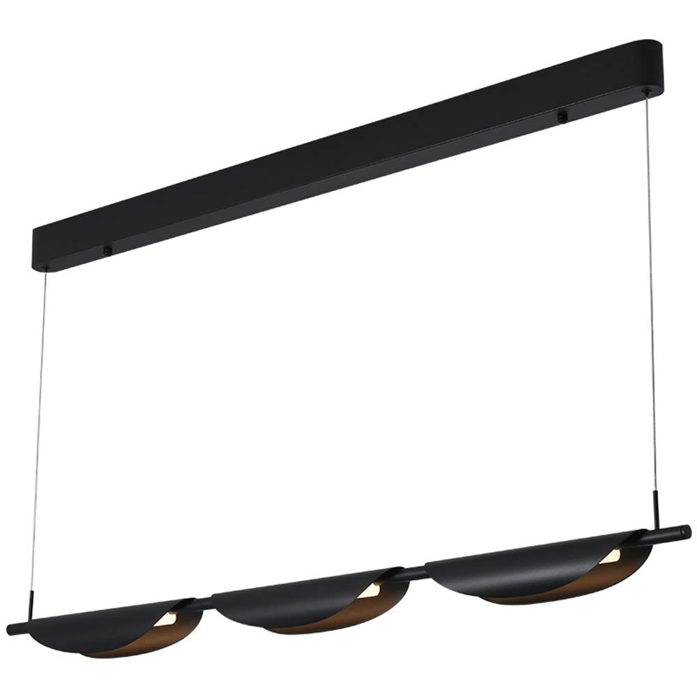 Luminaire suspendu à LED pour éclairage de salle à manger et îlot de cuisine contemporain
