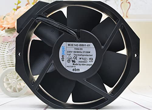 W2E142-BB01-01 172X150X38MM 230V 0.13A 27/28W 3350RPM 17CM Cooling Fan