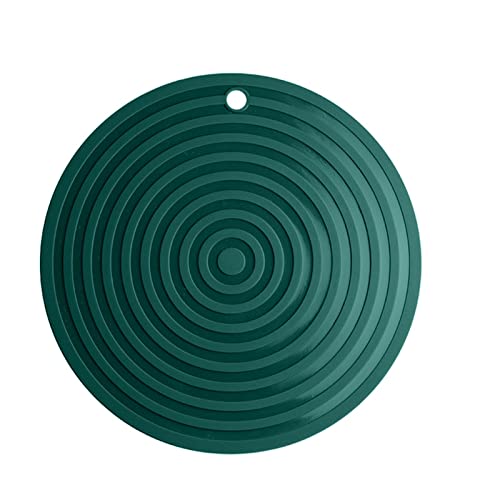 Wall-Mounted Silicone Coasters, Non-Slip Trivet Mat, Heat-Resistant and Anti-Scald Dining Table...