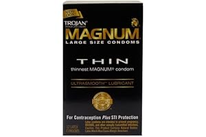 Trojan MAGNUM Thin Lubricated: Get SUPREME Pleasure with Uncompromised Protection