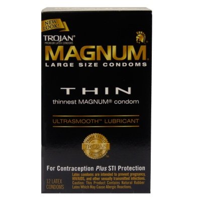 Trojan MAGNUM Thin Lubricated: 36-Pack of Condoms