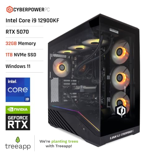 Miniatura 2 de Cyberpowerpc Luxe Gaming Pc - Intel Core I9-12900kf, Nvidia Rtx 5070 12gb, 32gb Ram, 1tb Nvme Ssd, 750w 80 Psu, Wi-Fi, Refrigeración A Liquido Cpu, Windows 11, Ark Rgb