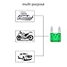 100 Pack Auto Fuses 30 AMP APM/ATM 32V Mini Blade Style Fuses 30A Short Circuit Protection Car Fuse (30 AMP)