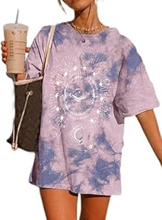 Sponsored You’re seeing this ad based on the product’s relevance to your search query.Learn more about this advertisement Sofia's Choice Women's Oversize Batik T-Shirt Short Sleeve Top with Graphic Loose Tops