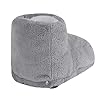 Electric Heated Foot Warmers for Men Women Fuzzy Thick Plush Foot Heater Winter USB Rechargeable Thermal Heating Ankle Feet Warmer Boots Shoes