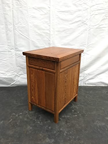 Slabstudiohongkong Wenge Bedside Table In Solid Wenge Wood, Bedroom Nightstand With A Drawer, Mid Century Bedside Table, Scandinavian Design #TOP5