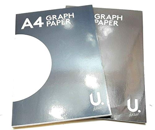 A4 Graph Paper Pad - School, Office, College, Home, Work, Studio, Lab A4