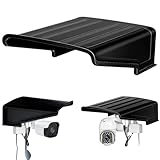 jojofuny Universal Outdoor Camera Rain Cover Sunshade Protective Guard for Security Cameras Weatherproof Easy Installation 10.63X10.43X3.54 Inches