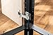 Rockler Hinge Brackets for Rock-Steady Shop Stands – Steel Hardware Brackets for Adding Cabinet Doors, Compatible with 32mm Euro Concealed Hinges, Inset or Overlay Mount, Pair