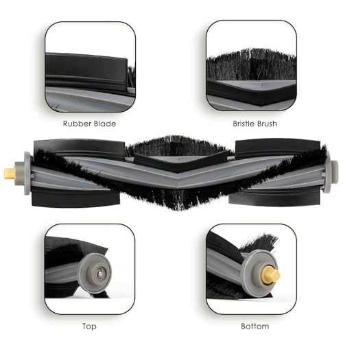 Image of Replacement Accessories Main Brush Compatible with Ecovacs Deebot T20 Series T20 Omni /PRO /MAX T20 Pro /Max Plus - Roller Brush Accessory,