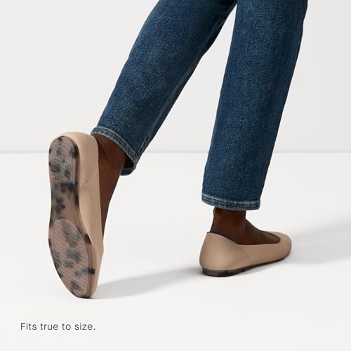 Rothy's The Square Women's Slip-On Shoes, Squared-Toe Flats, Made from Recycled Plastic Bottles & Machine Washable4