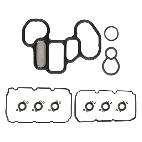 Image of 0362072 120305G0000 120505G0000 Valve Cover Gasket Sets & 15825-P8A-A01 Oil Filter Adapter Gasket Fits 2013-2024 Acura MDX /RDX /RLX /TLX Honda Accord /Crosstour /Odyssey /Passport /Pilot /Ridgeline 3.5 3.0L