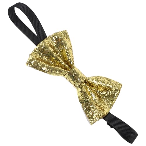 minkissy Men Adjustable Glitter Bow Tie Formal Tuxedo Butterfly Tie for Adults Fade Resistant for Performances and Banquets Elegant Deep Design