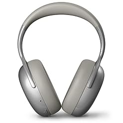 KEF Casque sans Fil Mu7 à Réduction de Bruit, Gris Argent | Connectivité Filaire/sans Fil | Supra -auriculaire - Les Beatles, Paul McCartney, John Lennon, RIngo Starr, George Harrison KEF Casque sans Fil Mu7 à Réduction de Bruit, Gris Argent | Connectivité Filaire/sans Fil | Supra -auriculaire – Image 2