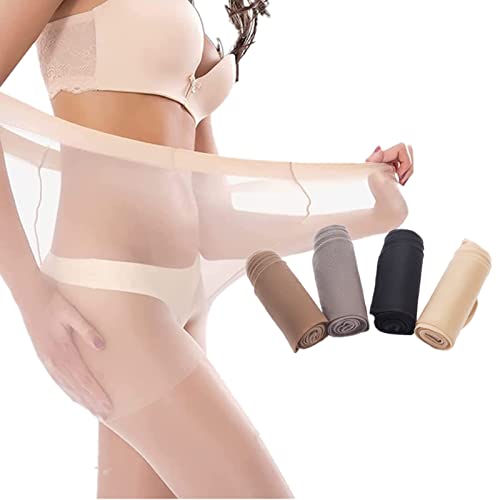 4PCS Super Flexible Magical Pantyhose, Glammere - Pearlescent Universal Stretch Anti-Scratch Pantyhose4