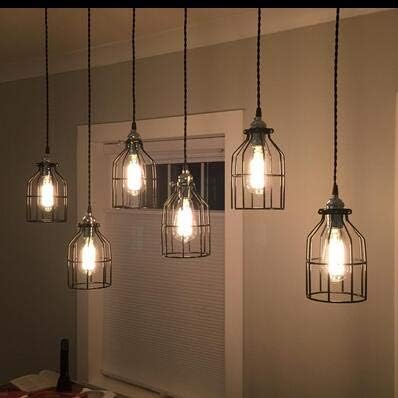32.8ft Black Twisted 18/2 Rayon Covered Wire,HESSION Antique Industrial Electrical Cloth Cord,Vintage Style Lamp Cord Strands