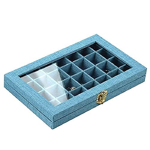 Amazon｜ジュエリーボックス、28コンパートメントジュエリーボックス