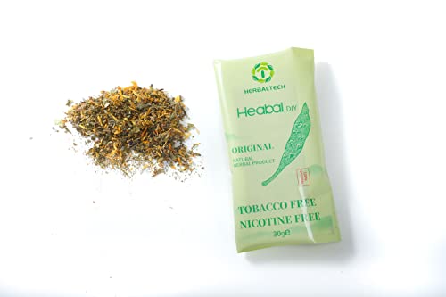 HEABAL Herbal Smoking Blend - Nicotine Free & Tobacco Free (Original) - Thumbnail 2