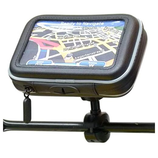 BuyBits vattentät motorcykel tvärstång fäste för Garmin Nuvi 42LM