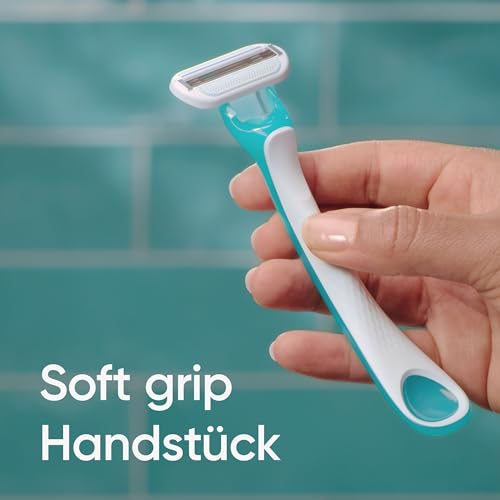 Gillette Venus Tropical Einwegrasierer Damen, 3 Damenrasierer mit Komfortklingen