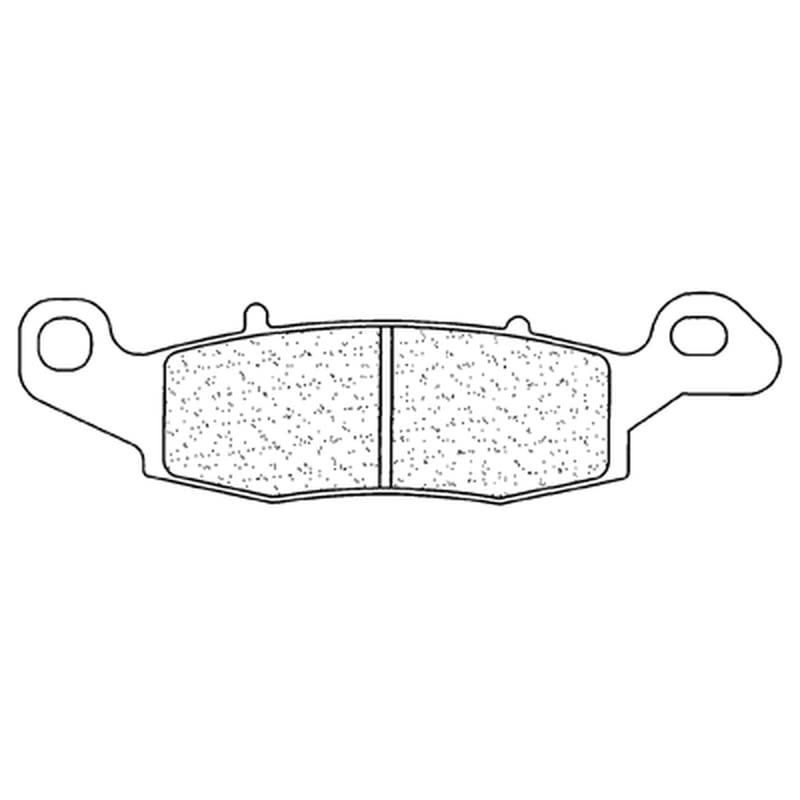 Plaquettes de frein avant Racing CL Brakes 2383C60 pour compétition moto