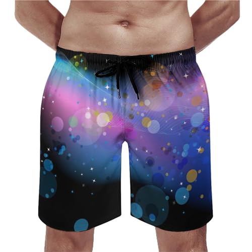 Swim trunk de plage homme moucheté coloré pour les vacances