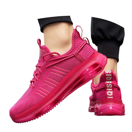 Chaussures de running en mesh respirant à lacets pour un confort quotidien total