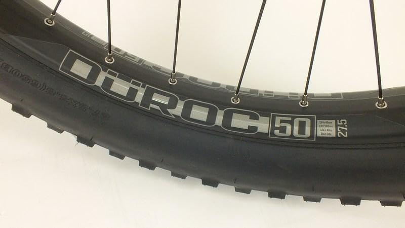 27.5 Fat Bike Wheels Sun Ringle Duroc 50 Novatec Thru Axle Wheel Set 197mm x 150mm PG Cassette Minion FBR FBF 27.5 x 3.80 Tire and Tubes Rotors Package Pair