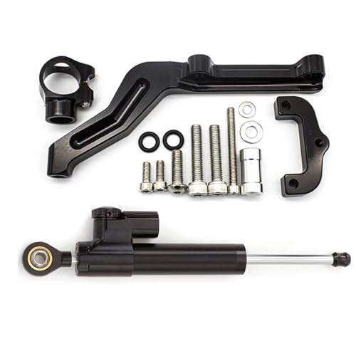 Support amortisseur de direction CNC en carbone pour Kawasaki Z650 2017-2024