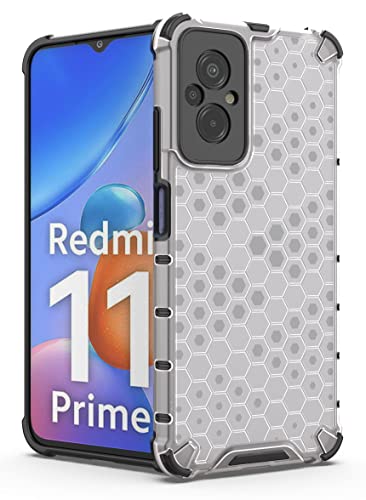 Image of Glasgow | for [ Mi Redmi 11 Prime 4G ] Stylish Look Pattern Back Case Cover for [ Mi Redmi 11 Prime 4G ] - Transparent