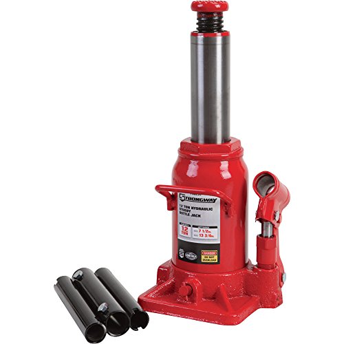 Strongway 12-Ton Stubby Hydraulic Bottle Jack #TOP1