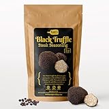 IAN's Steak Truffle Seasoning (2oz) Steakhouse Quality Crust Steak Rub - Made in the USA - Black Truffle Salt - Truffle Lover Gifts
