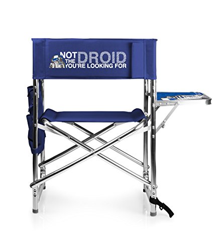 Oniva - A Picnic Time Brand - Star Wars Sports Chair With Side Table - Beach Chair - Camp Chair For Adults Large #TOP10