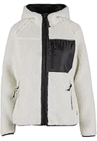 Brandit Women Teddyfl. Jacket Hood 15Y, Farbe: white, Größe: XL