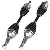 KUSATEC Front CV Axle Shaft Assembly Fit for Buick Allure Century LaCrosse Regal Chevy Impala 2Monte Carlo Venture Oldsmobile Intrigue Silhouette Pontiac Grand Prix Montana, Replace# 66-1255 66-1250