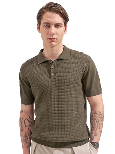 Image of Highlander Men's Polo Tshirt | Flat Knit | Regular Fit | Polo T-Shirt for Man
