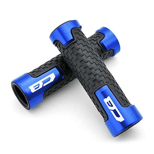 Guidon poignées CB190r finition bleue anodisée haute résistance - 2