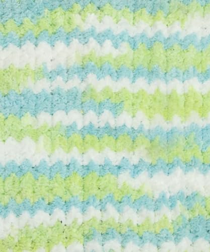 Image of NESTNHAVEN, Wool, Plush & Cuddly, Chenille Yarn Supersoft Knitting Wool Ball, (1 Ball /100 Gram Each) Multi Colour Ball Suitable for Craft, Babywear, Baby Blankets, 5 Bulky, Shade no - NNHB017