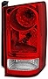 AKKON - For Honda Pilot Red Clear Rear Tail Light Brake Tail Lamp Passenger Right Side Replacement Assembly